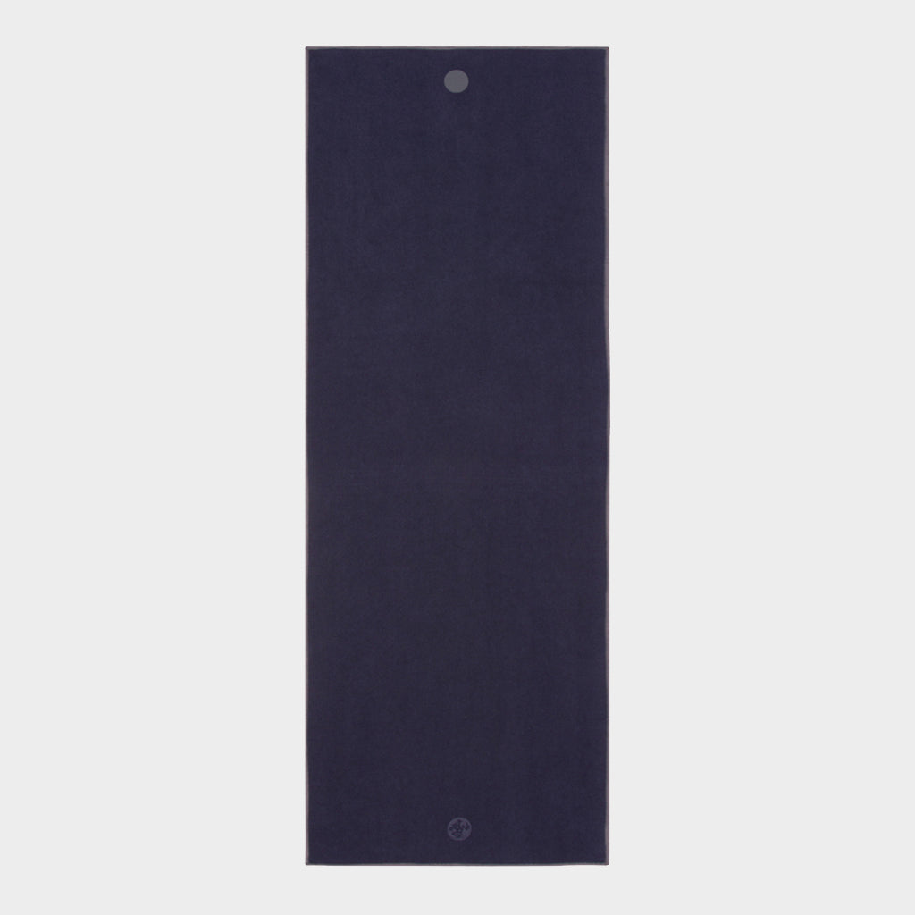 yogitoes® Yoga Mat Towel MANDUKA MANDUKA Midnight Standard 71" (180cm)