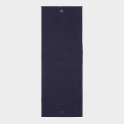yogitoes® Yoga Mat Towel MANDUKA MANDUKA Midnight Standard 71" (180cm)