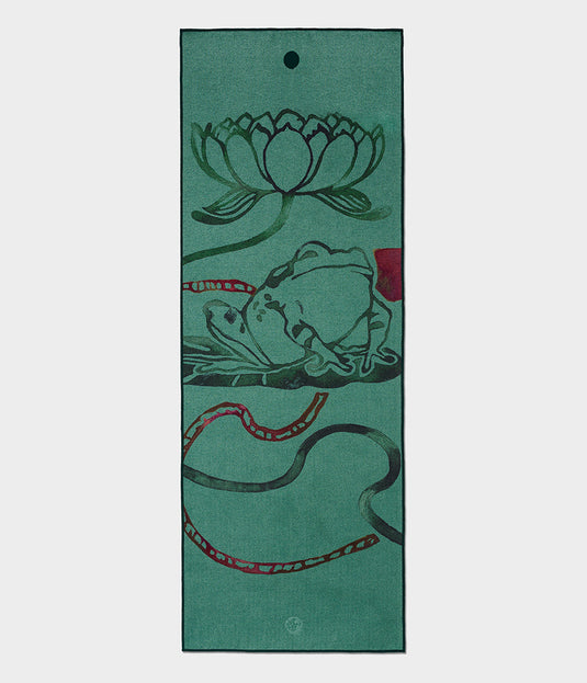 yogitoes® Yoga Mat Towel MANDUKA MANDUKA Lotus Life LE Standard 71" (180cm)