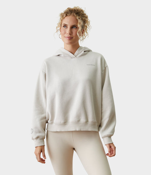 W Half Moon Hoodie MANDUKA MANDUKA Salt XS