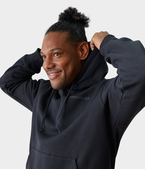 M Half Moon Hoodie MANDUKA MANDUKA Black S