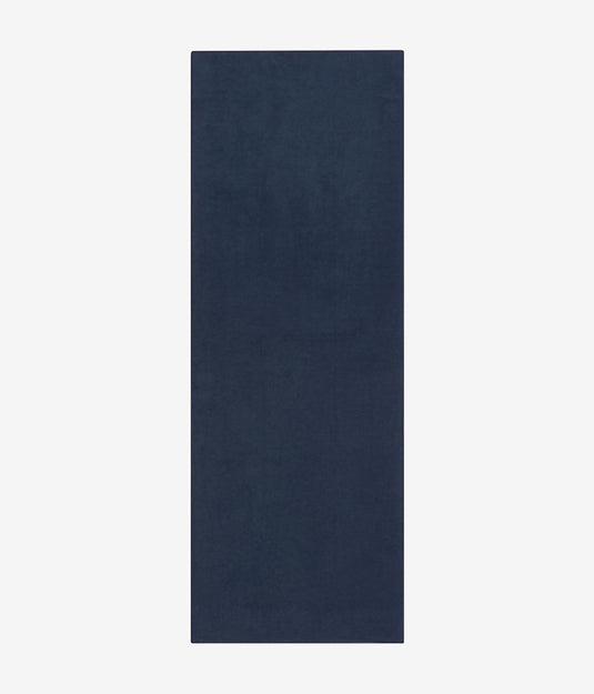 eQua® Yoga Mat Towel  MANDUKA Midnight (Blue) Standard 72" (182cm)