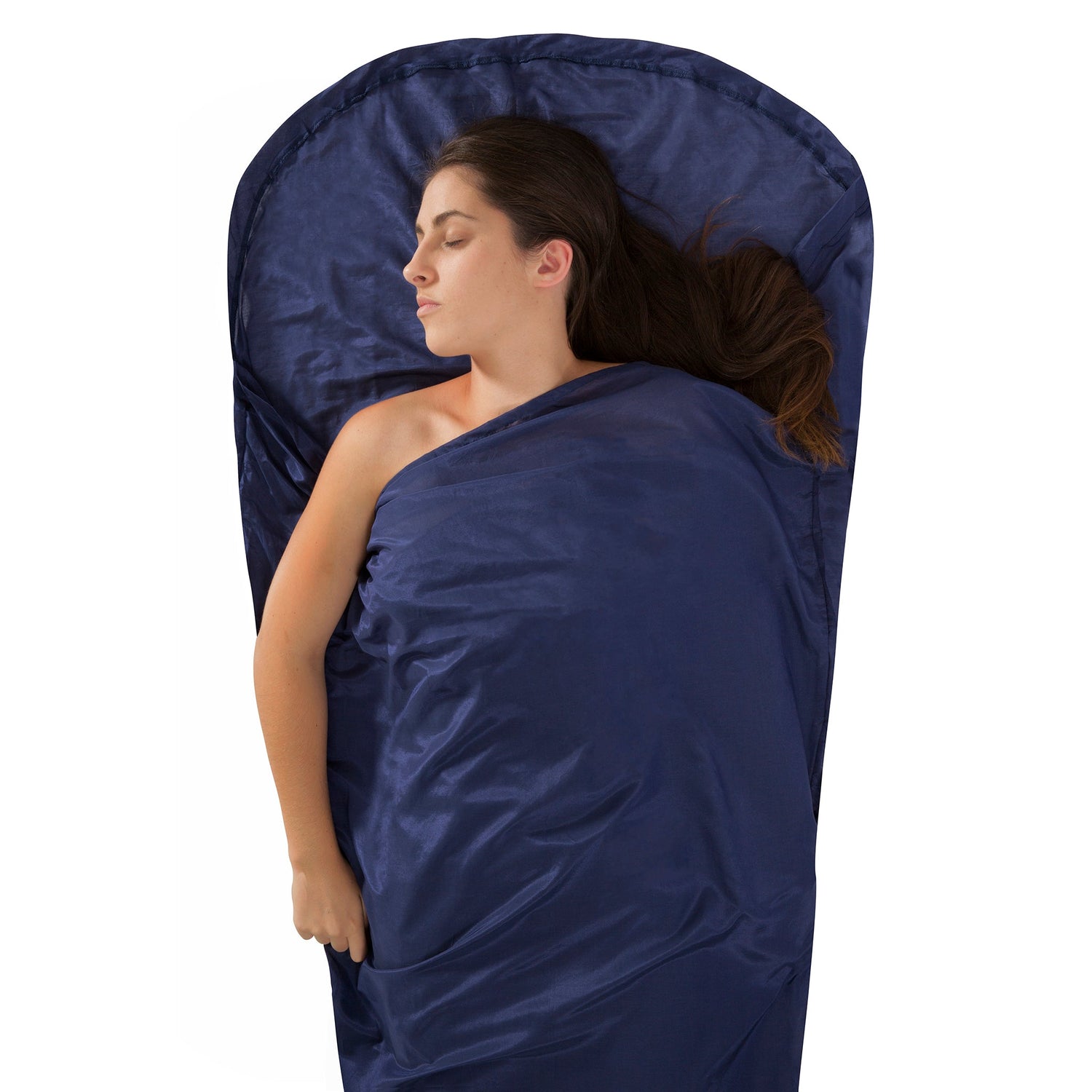 Silk+Cotton Travel Liner Navy Blue D15 SEA TO SUMMIT