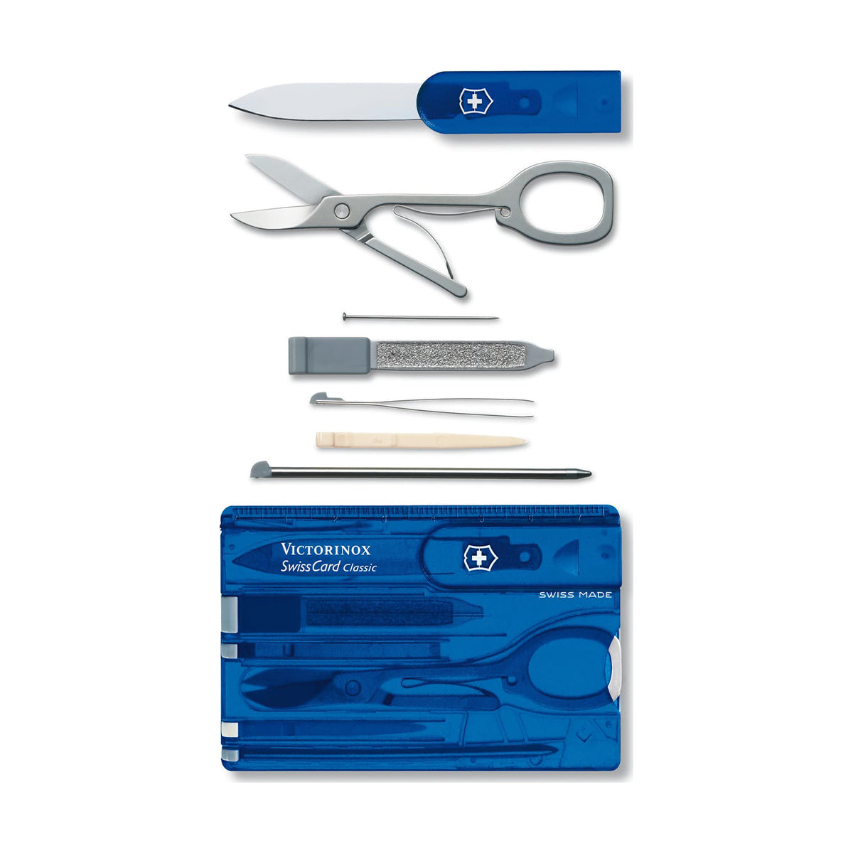 Swiss Card Classic - Translucent Blue