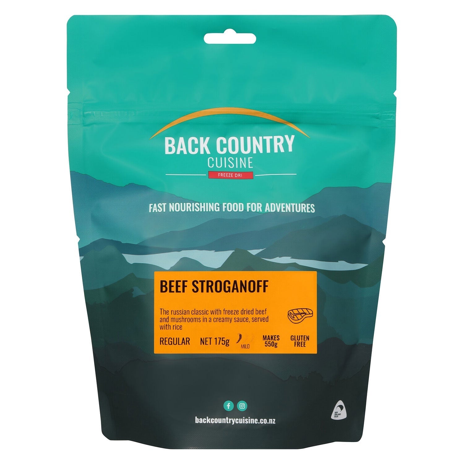Beef Stroganoff BACK COUNTRY BACK COUNTRY