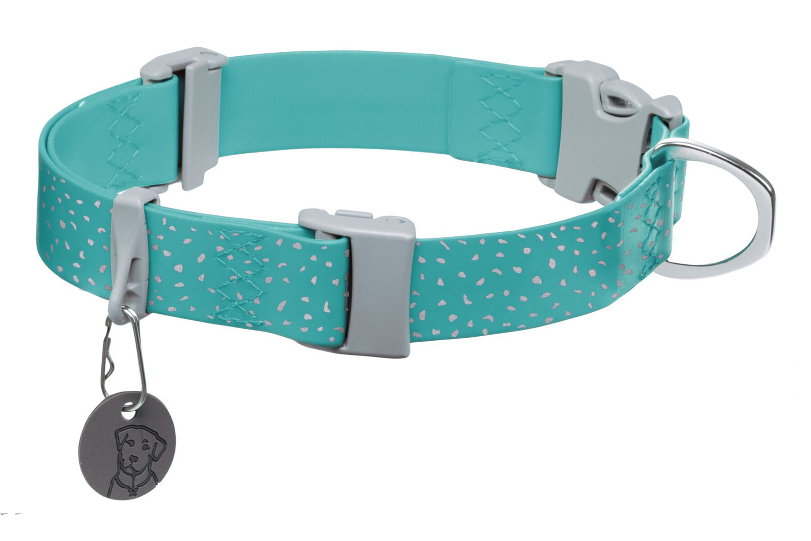 Confluence Collar Aurora Teal D20 RUFFWEAR