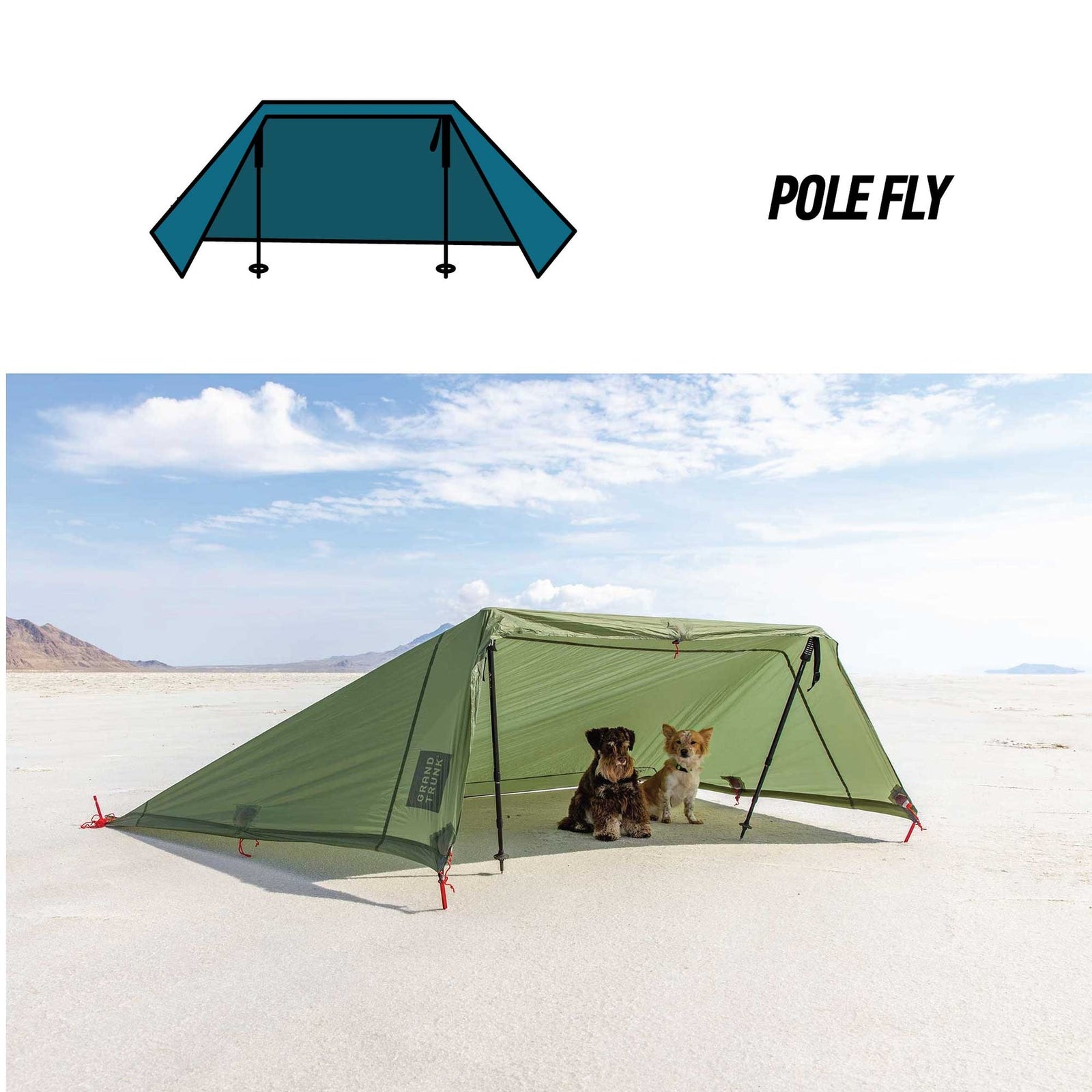MOAB All-In-One Shelter/Hammock D20 GRAND TRUNK