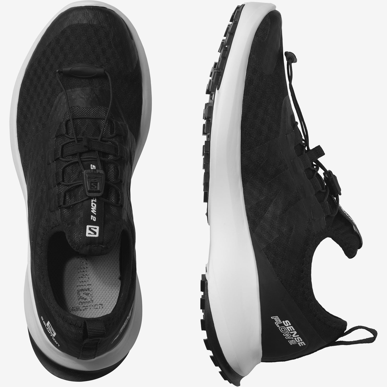 W Sense Flow 2 - Black / White D30 SALOMON
