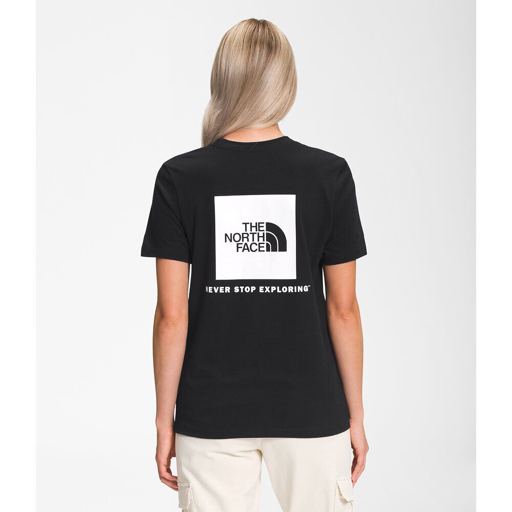W S/S Box Nse T Tnfblk/Tnfwht D15 THE NORTH FACE