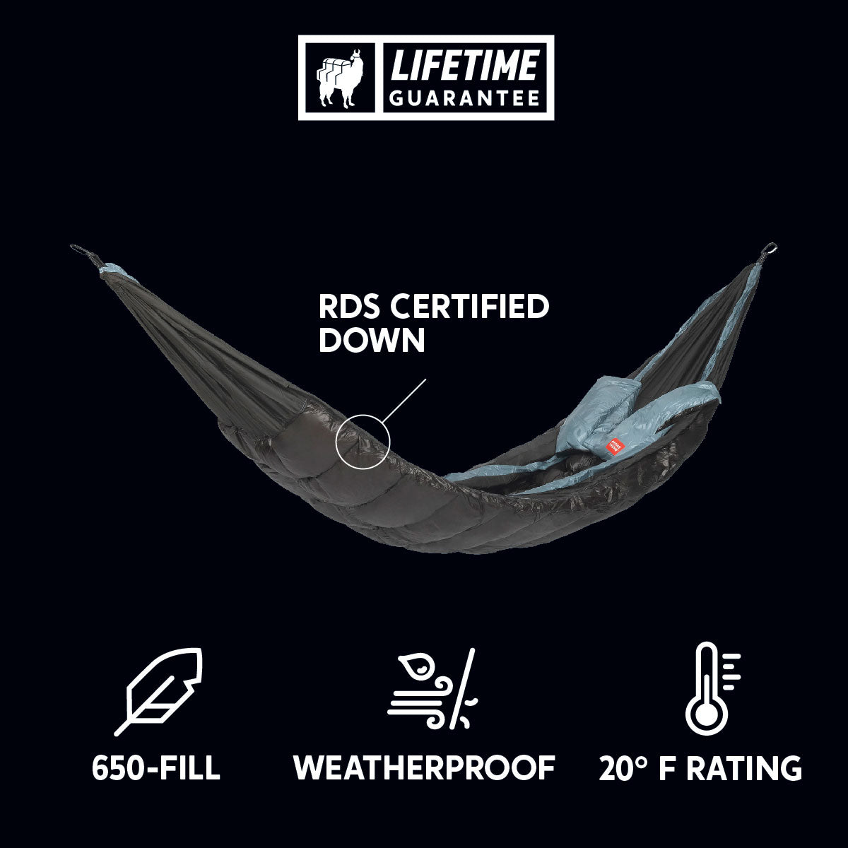 Evolution 20 Hammock - Down D20 GRAND TRUNK
