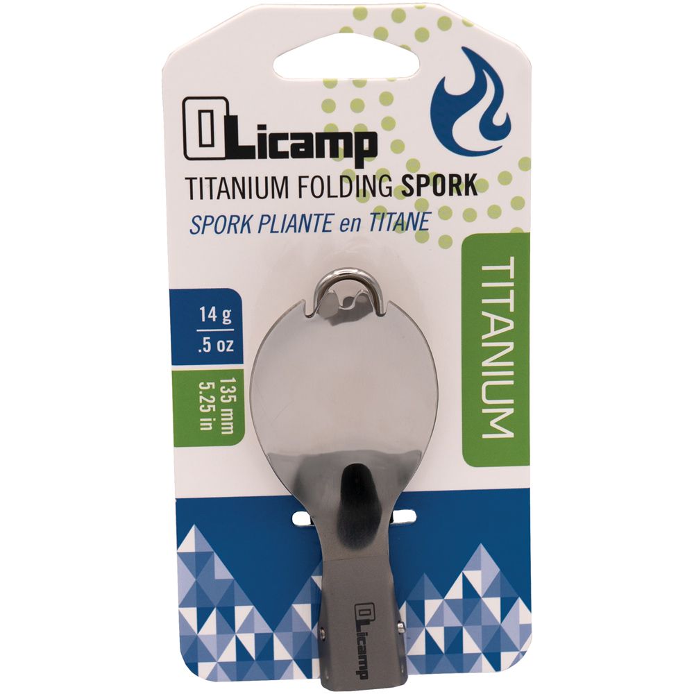 Folding Titanium Spork OLICAMP OLICAMP