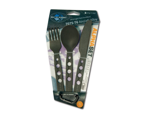 Alpha Set 3pc Cutlery KFS  SEA TO SUMMIT Default Title