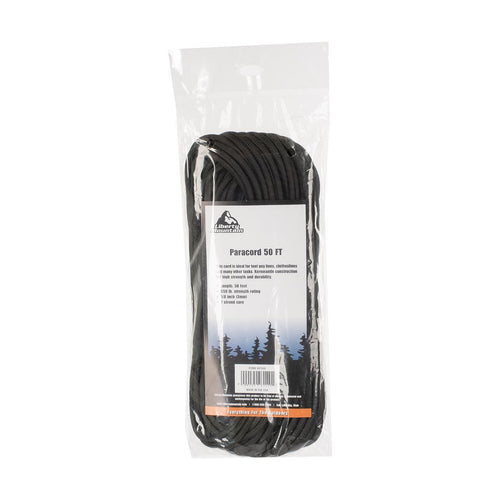Paracord 50 Ft Black