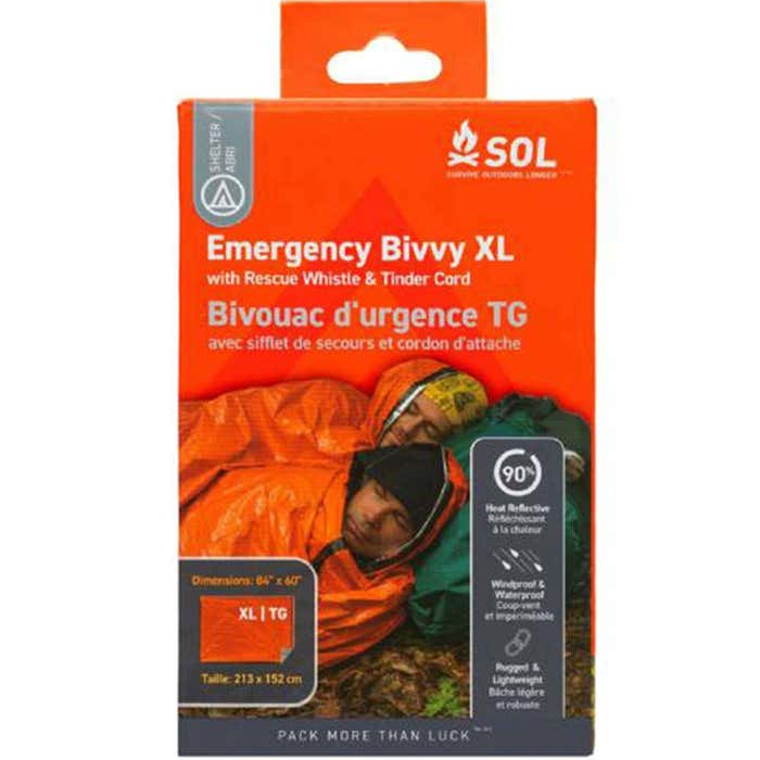 Emergency Bivvy XL W/ Rescue Whistle