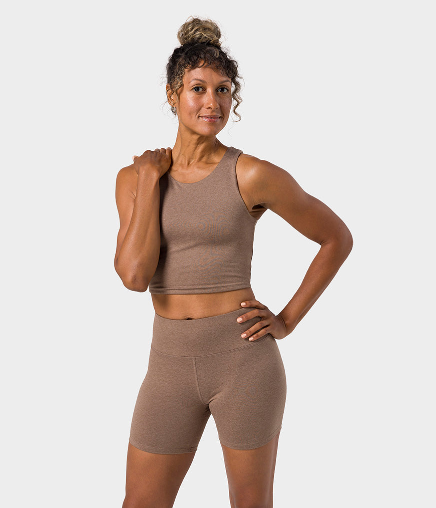 W Dhara Tank MANDUKA MANDUKA Lions Mane Heather XS 