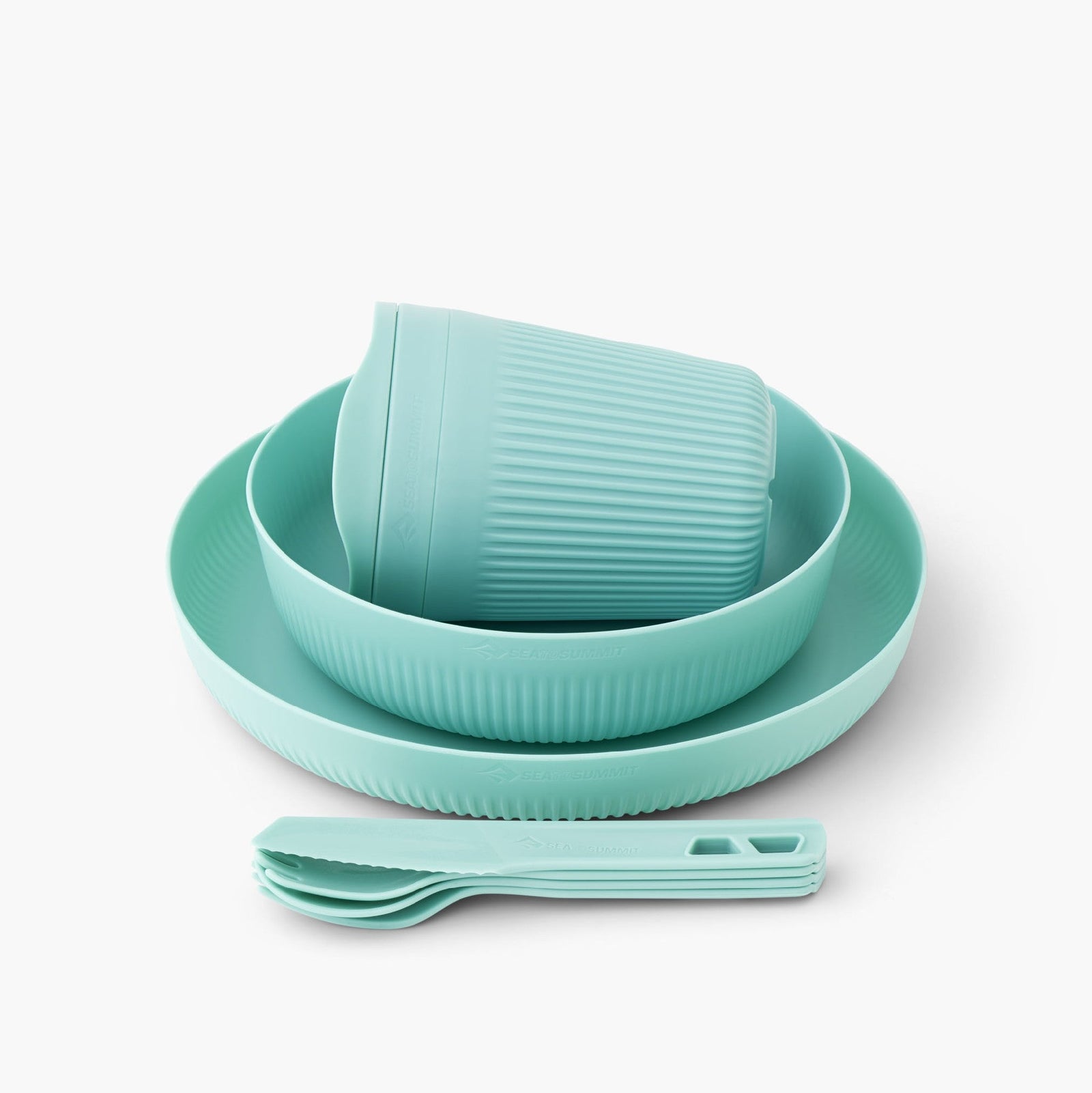 Passage Dinnerware Set w/ Mesh Sack - [6 Piece]