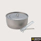 Ultralight Titanium Pot - 1.1L