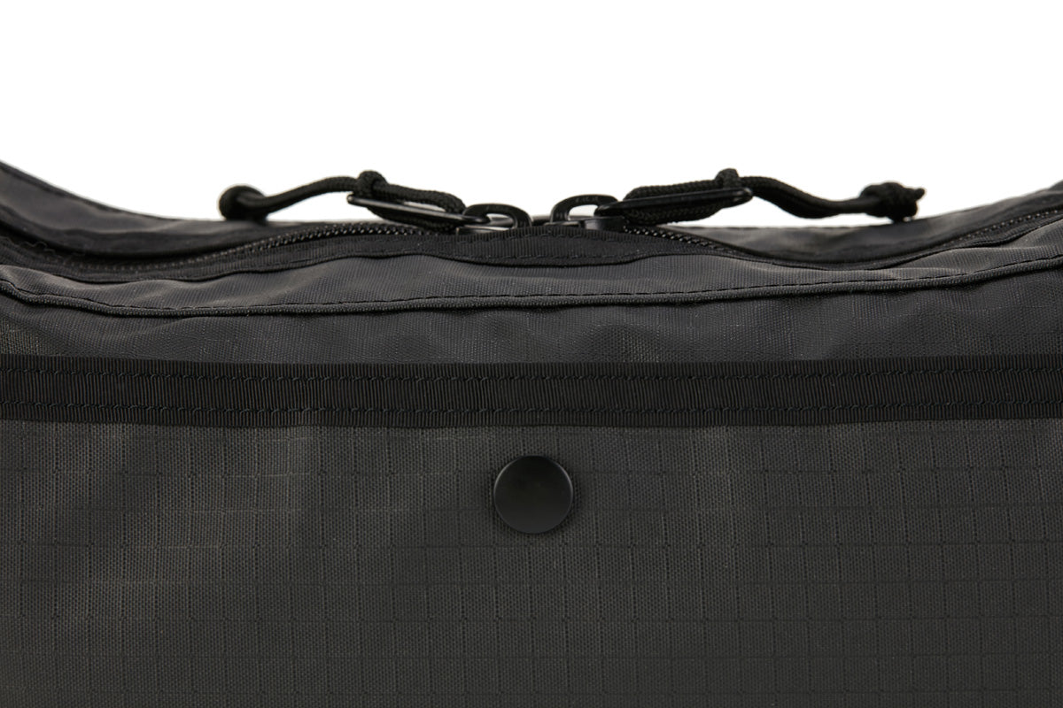 Satchel M Coated True Black
