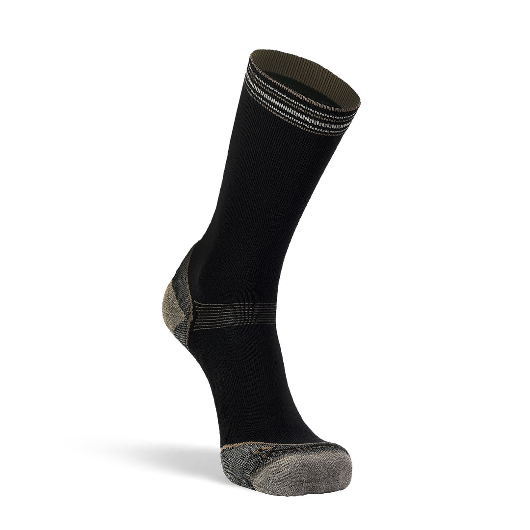 Stripe Hiker Med. Wt Crew Charcoal