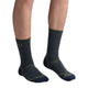 Stripe Hiker Med. Wt Crew Charcoal