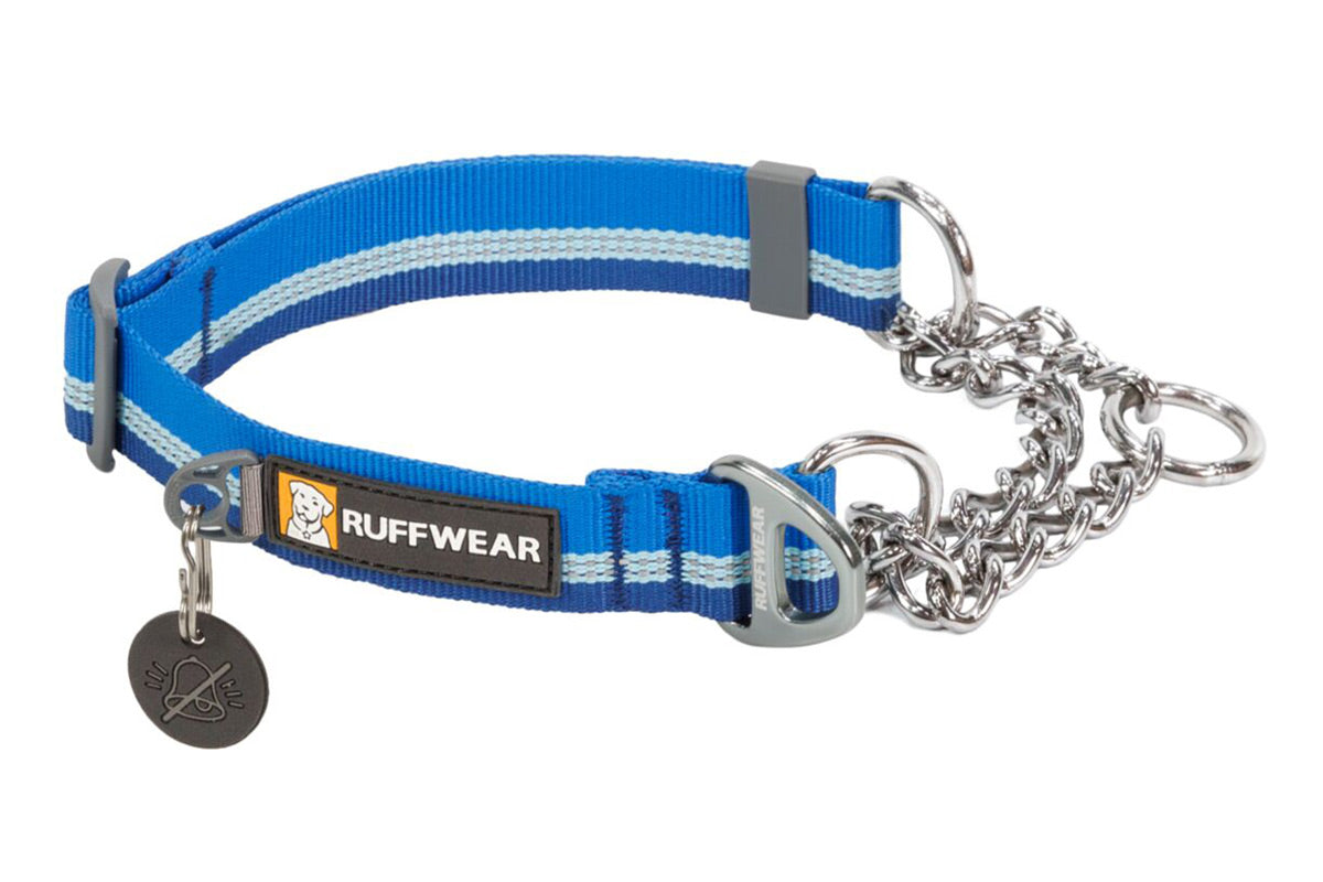 Chain Reaction Collar Blue Pool D20 RUFFWEAR   