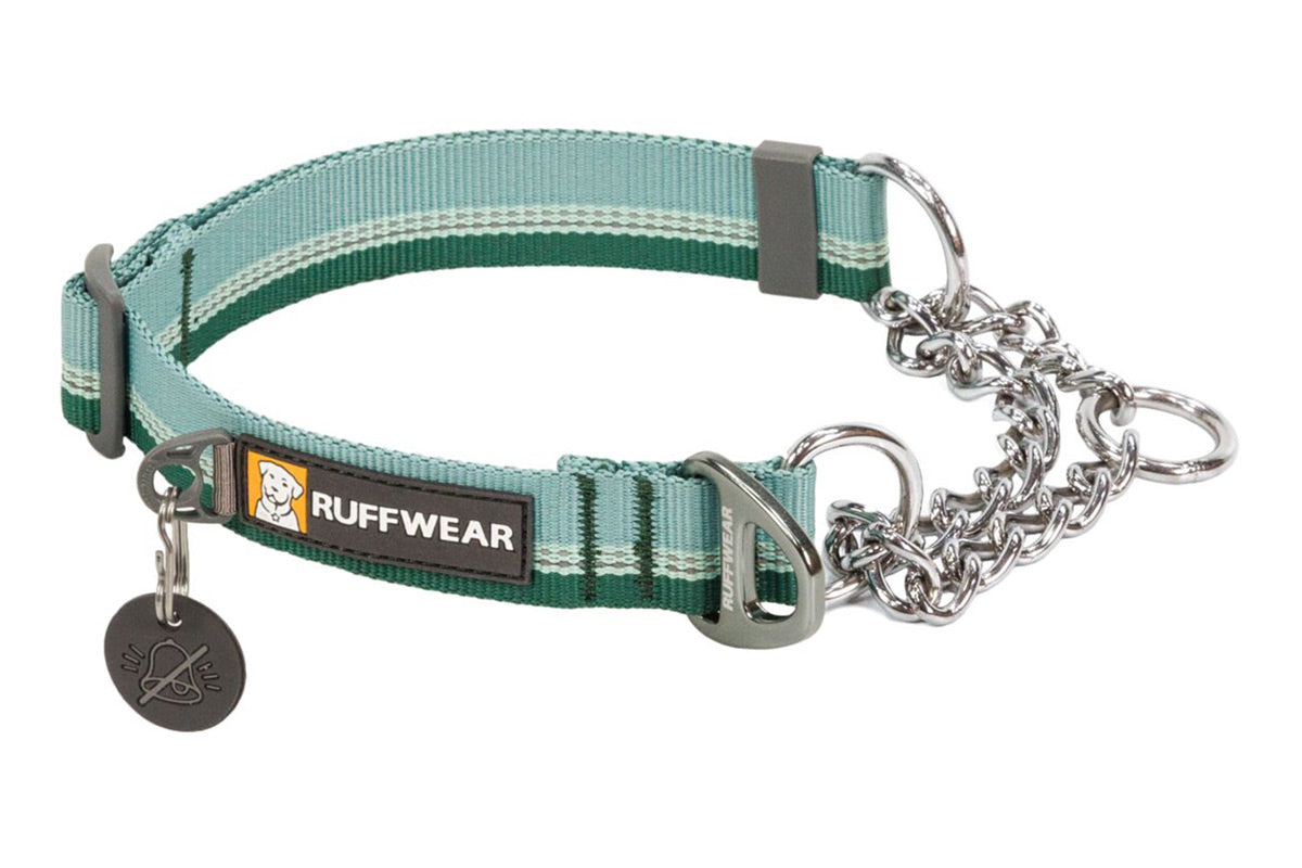 Chain Reaction Collar River Rock Green D20 RUFFWEAR   