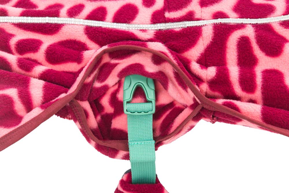 Climate Changer Fleece Vest Berry Lava