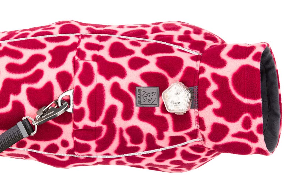 Climate Changer Fleece Vest Berry Lava