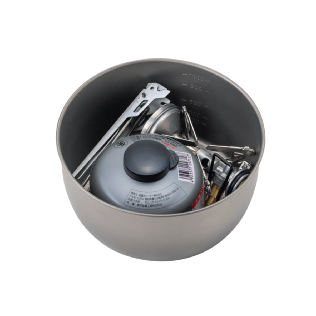Ultralight Titanium Pot - 1.1L