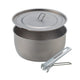 Ultralight Titanium Pot - 1.1L