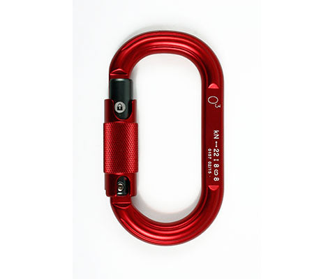 O3 Oval triple action gate Carabiner D20 EDELWEISS Default Title  