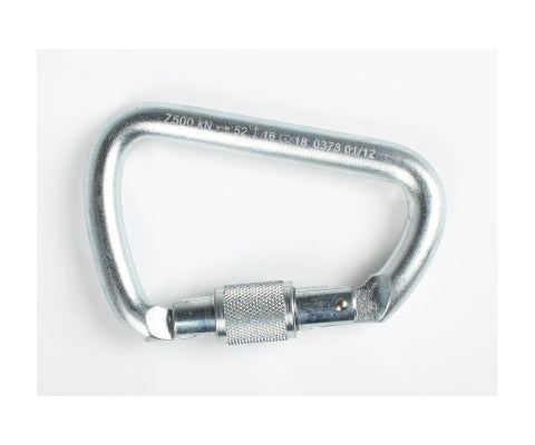 Steel Carabiner Screw Gate D20 EDELWEISS PRO Default Title  