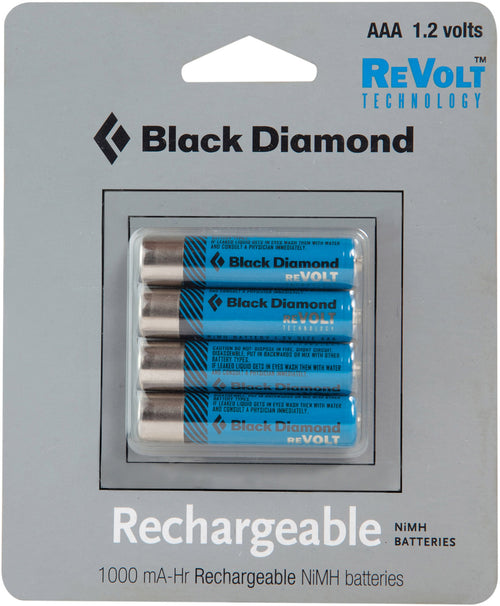 AAA Rechargeable Battery - 4Pk BLACK DIAMOND BLACK DIAMOND Default Title  