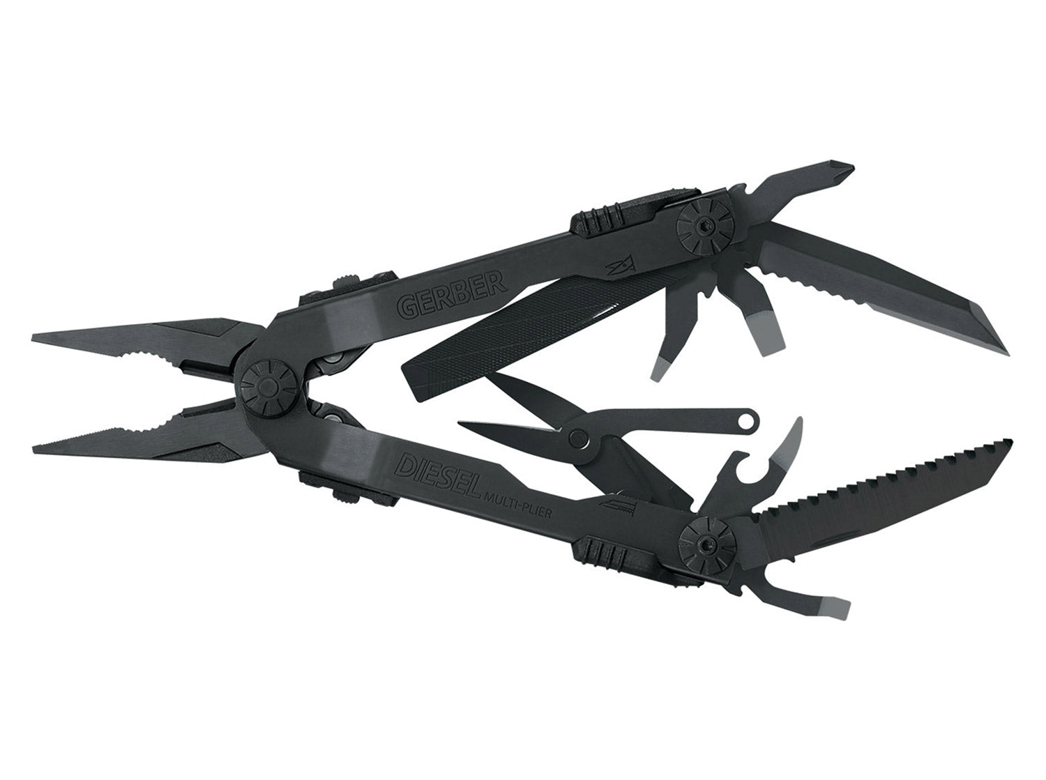Diesel Multi-Plier Black, Sheath GERBER GERBER Default Title  