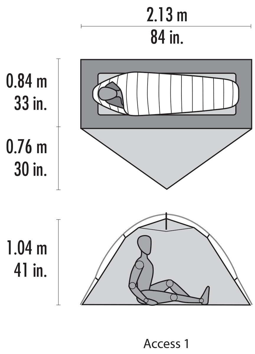 Access 1 Tent MSR MSR   