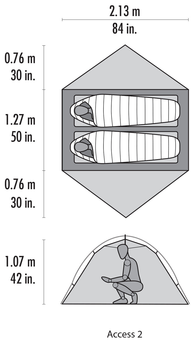 Access 2 Tent MSR MSR   
