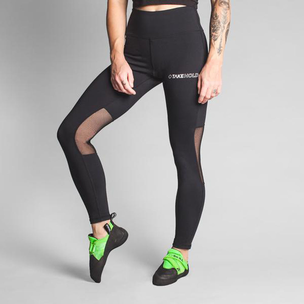 Leggings w mesh outlet