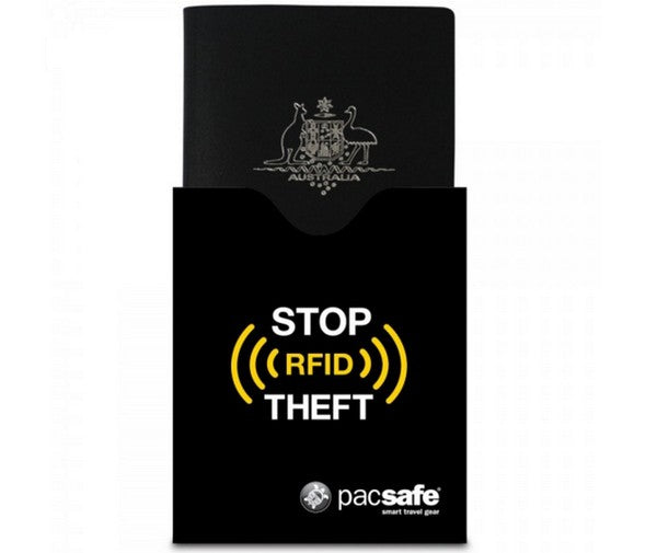 RFIDsleeve 50 Black D15 PACSAFE Default Title  