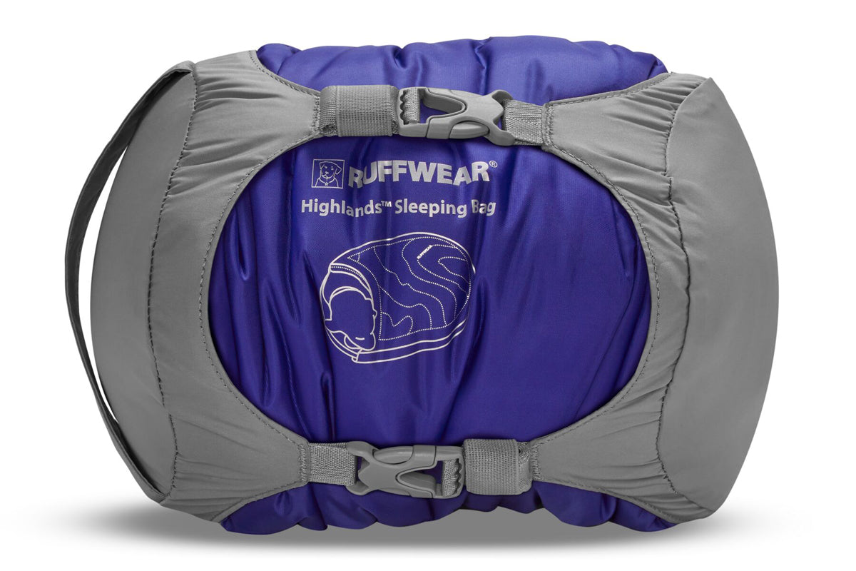 Highlands Sleeping Bag  Huckleberry Blue D20 RUFFWEAR   