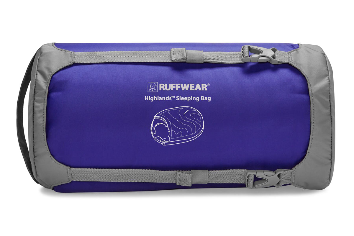 Highlands Sleeping Bag  Huckleberry Blue D20 RUFFWEAR   