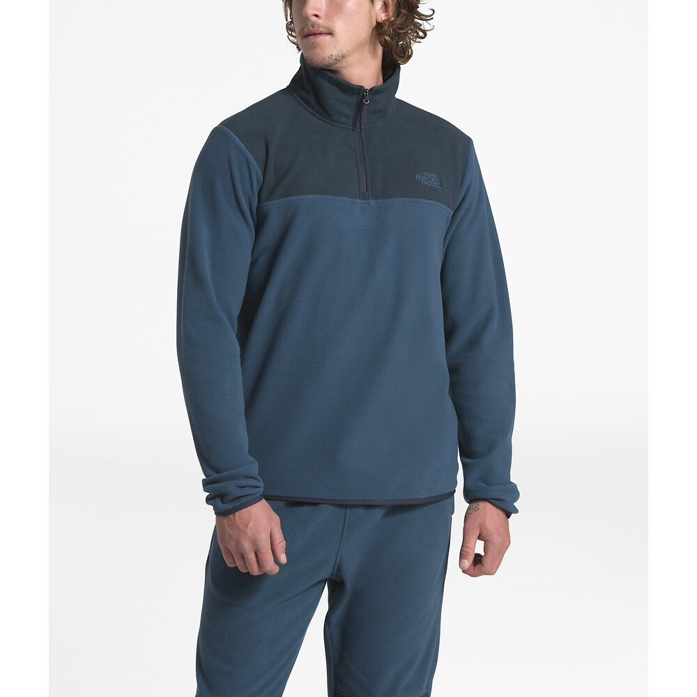 M TKA 100 Glacier 1/4 Zip - WNG Teal / Urban D30 THE NORTH FACE   