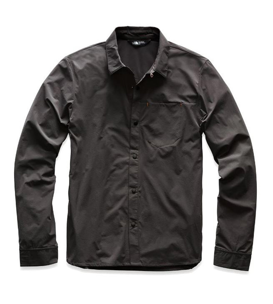 M North Dome LS Shirt - Asphalt Grey D60 THE NORTH FACE   