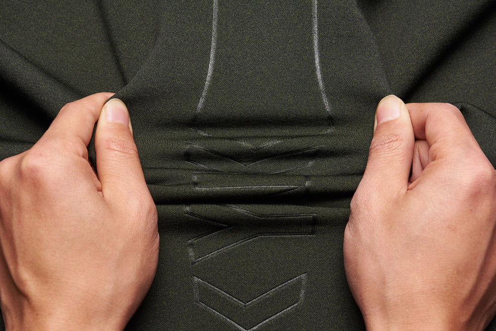 M Mishima Hoody - Rifle Green Insulation BLACKYAK   