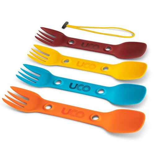 Utility Spork 4-pack - Classic Colors - UCO UCO   