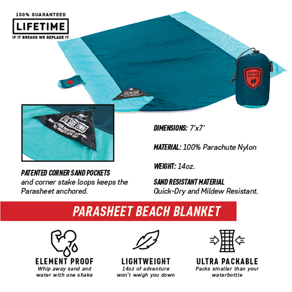 Parasheet Beach Blanket D20 GRAND TRUNK   