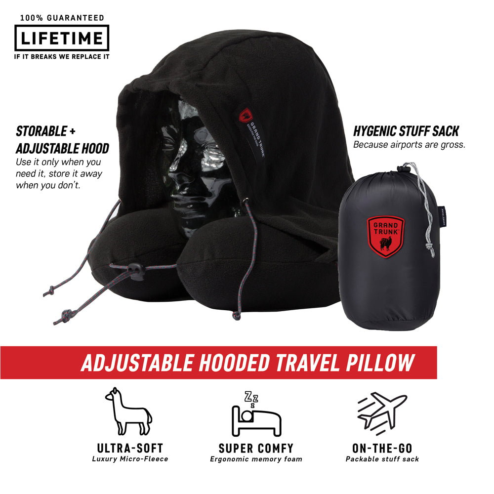 Hooded Neck Travel Pillow D20 GRAND TRUNK   