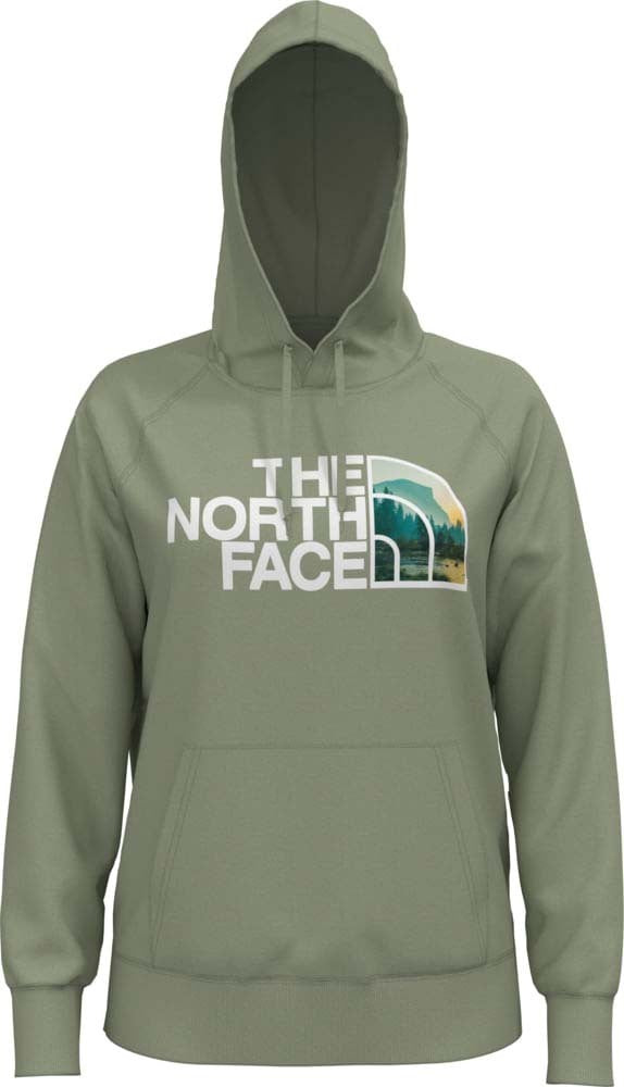 W Hd Po Hdy Tea Green D15 THE NORTH FACE   