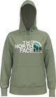 W Hd Po Hdy Tea Green D15 THE NORTH FACE   