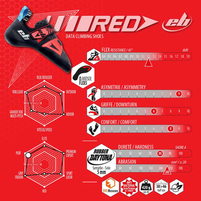Red EB CLIMBING EB CLIMBING   
