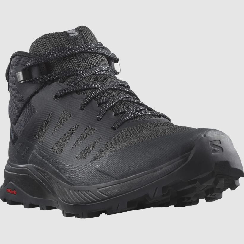 M Outrise Mid GTX - Black/Black/Phant D20 SALOMON   